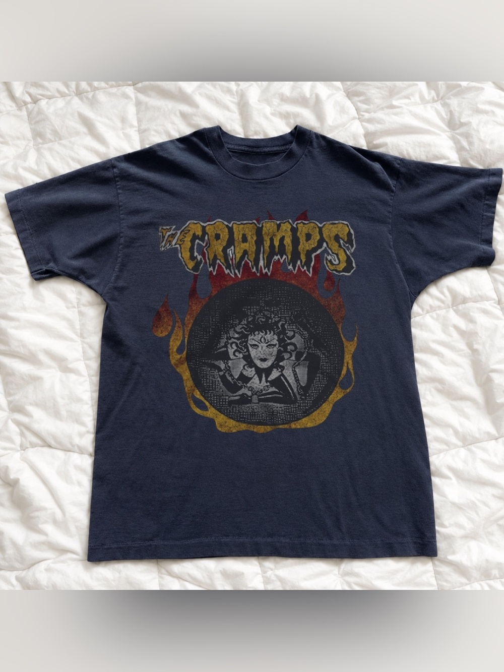 Black Men’s The Cramps T-Shirt - Retro Vintage For Unisex